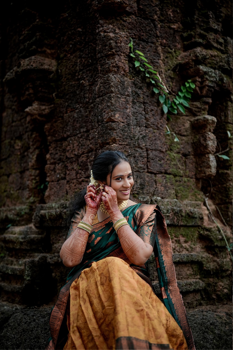 Best Bridal Makeup in Guruvayur by Makeover by Sini