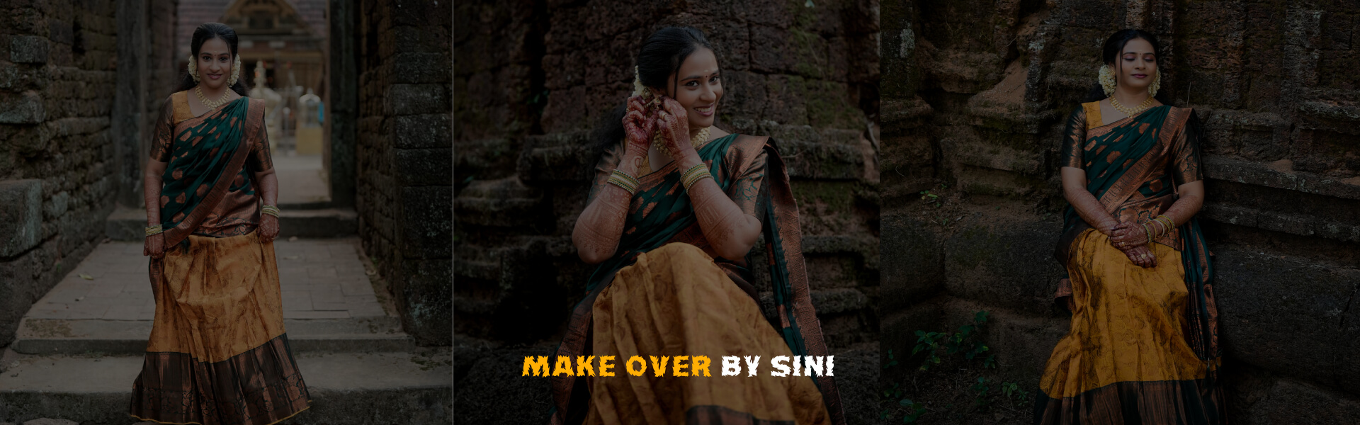 Best Bridal Makeup in Guruvayur by Makeover by Sini